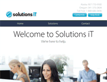 Tablet Screenshot of helpmesolutions.com